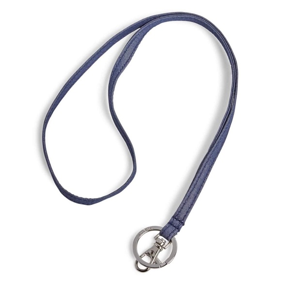 Vera Bradley Denim Style Lanyard NWT - Picture 1 of 1